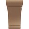 Ekena Millwork 5"W x 10"D x 10"H Classic Olympic Rough Cedar Woodgrain TimberThane Corbel, Primed Tan CORUR05X10X10OLYRCPR - alternate 2